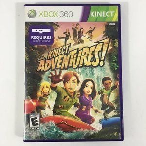 Kinect Adventures Xbox 360 Kids Game 1 Family Fun Outdoor Sports Complete